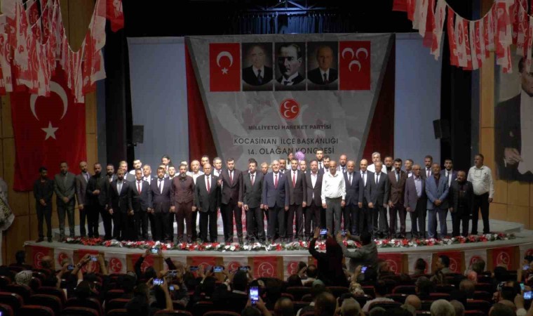 MHP Lideri Bahçelinin mesajı ayakta alkışlandı