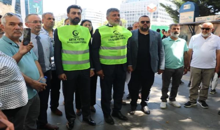 Milli Yol Partisi zamları protesto etti