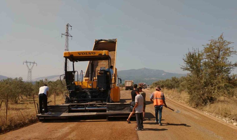 Muhtarlardan Büyükşehir Belediyesine yol teşekkürü