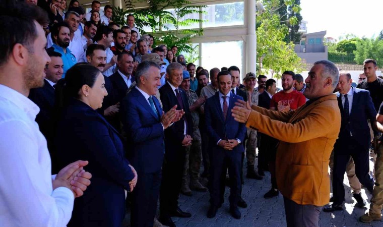 Mülkiye Başmüfettişliğine atanan Vali Bilgin Şırnaktan ayrıldı