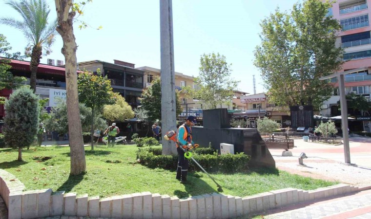 Nazilli Belediyesinden sahada yoğun mesai