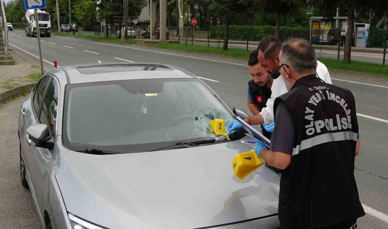 Orduda otomobilin çarptığı yaşlı kadın ağır yaralandı