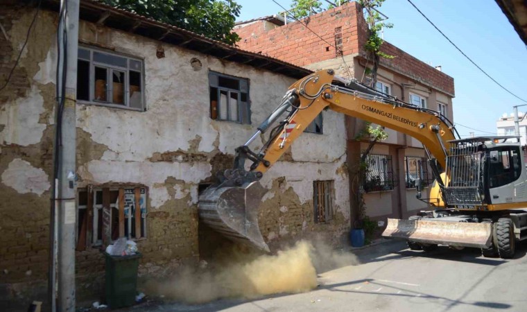 Osmangaziden huzur veren yıkım