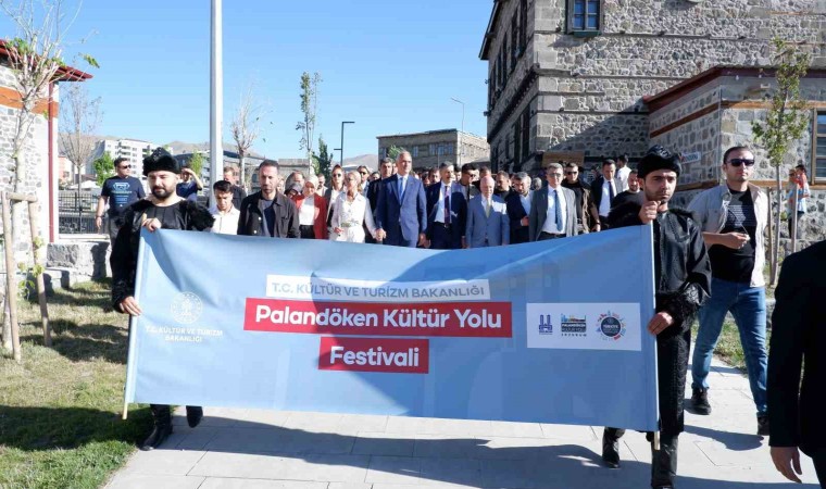 Palandöken Kültür Yolu Festivalinden renkli görüntüler