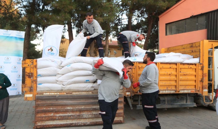 Pamukkalede 537 üreticiye 50 ton yem desteği sağlanıyor