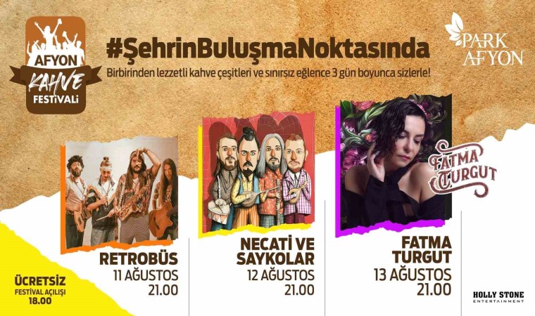 Park Afyon AVMde ‘Kahve Festivali başlıyor