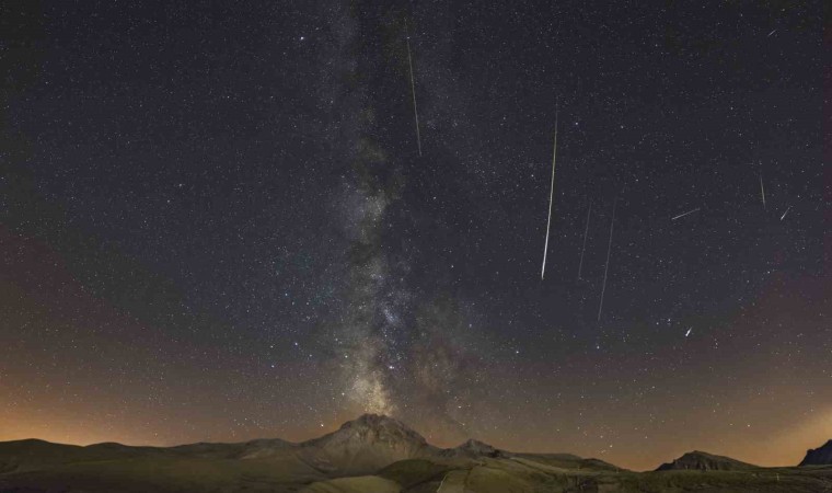 Perseid Meteor Yağmuru Erciyeste görüntülendi