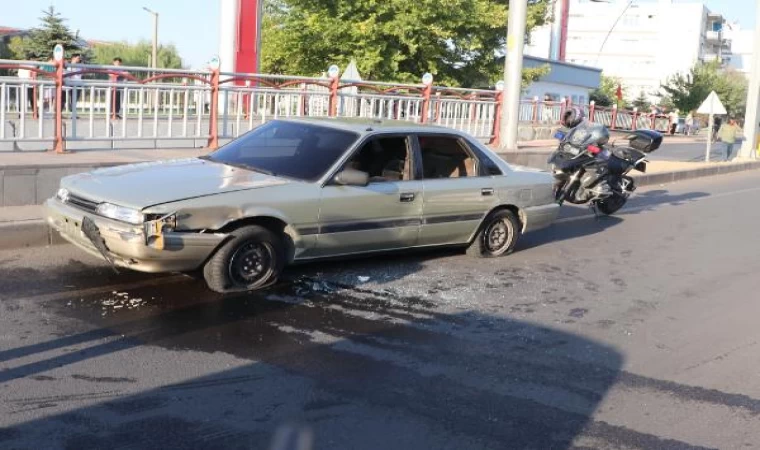 Polisin ’dur’ ihtarına uymadı, yarım saatlik takiple yakalandı