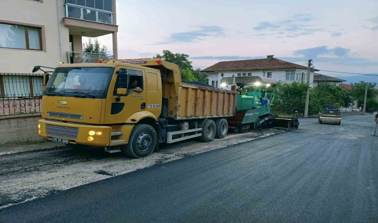 Safranboluda yollar yenileniyor