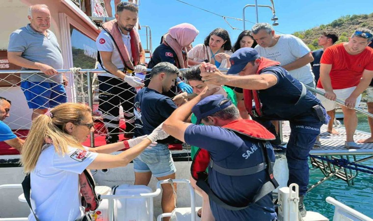 Sahil Güvenlikten Fethiye ve Datçada üç tıbbi tahliye