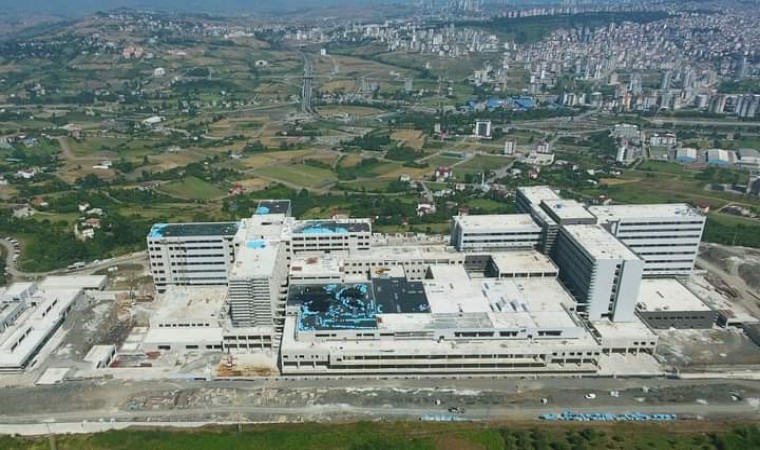 Samsun Şehir Hastanesi inşaatı yüzde 73e ulaştı