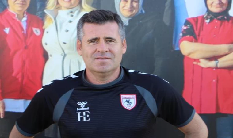 Samsunspor Teknik Direktörü Hüseyin Eroğlu: 4-5 oyuncunun daha aramıza katılmasını bekliyoruz (YENİDEN)