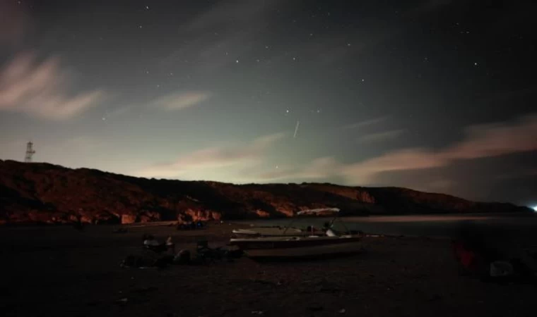 Sarıyer’de meteor yağmurunu izlemek için Meteorfest’23 etkinliği düzenlendi