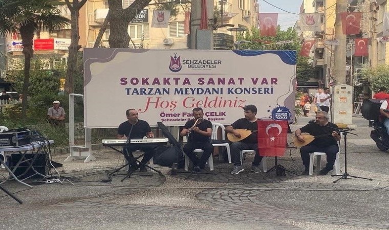 Şehzadelerin sokaklarında sanat var