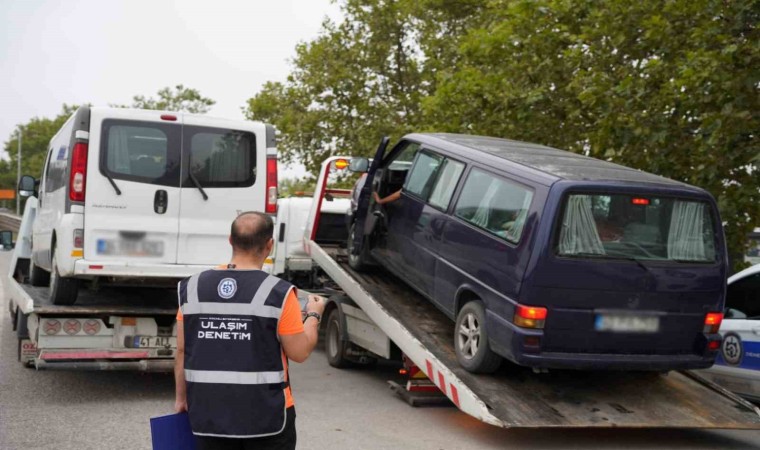 Servislere sıkı denetim: 54 araca ceza kesildi