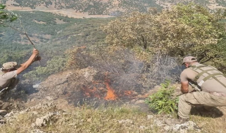 Siirt’te orman yangını 52 saatte söndürüldü