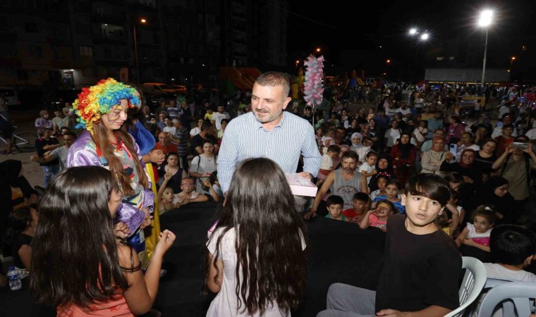 Sincanda çocuklar mahalle şenlikleriyle neşelendi