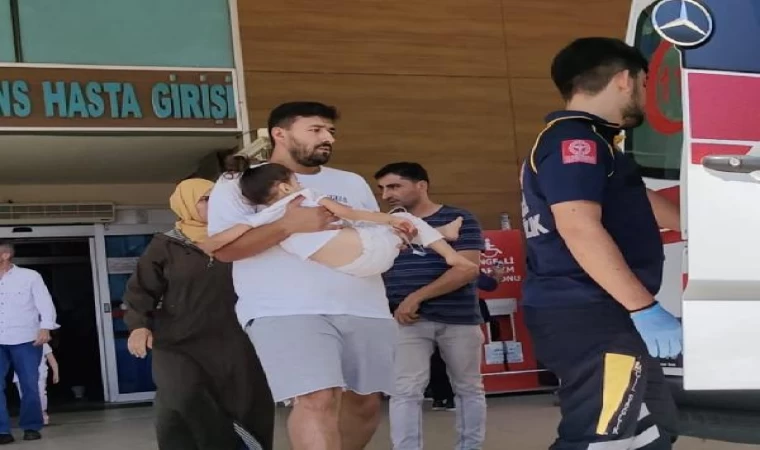 Sirke ruhu içen 3 yaşındaki Sara, tedaviye alındı