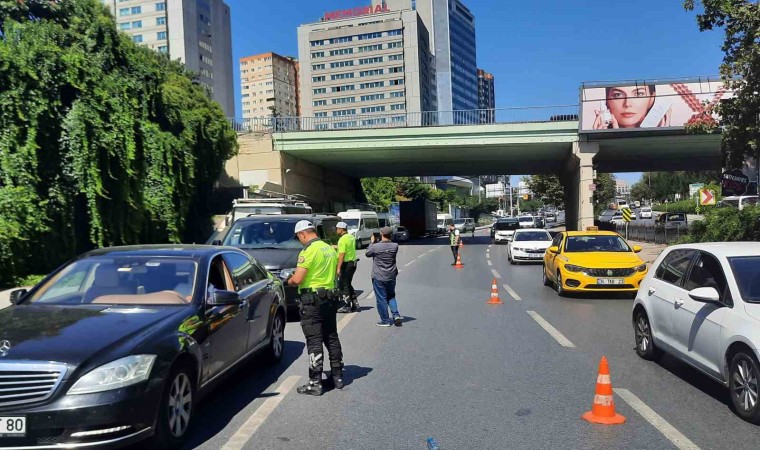 Şişlide dron destekli trafik denetimi: Kırmızı ışıkta geçenlere ceza yağdı