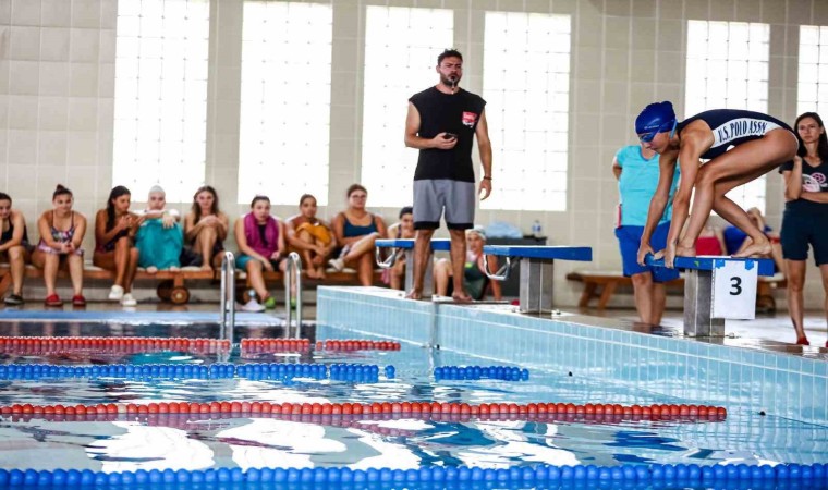 Sporcu gençler ADÜ Spor Bilimleri Fakültesine kayıt olabilmek için ter döktü