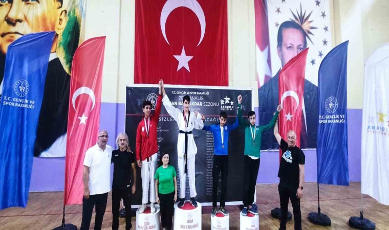 Taekwondoda Erzurum başarısı