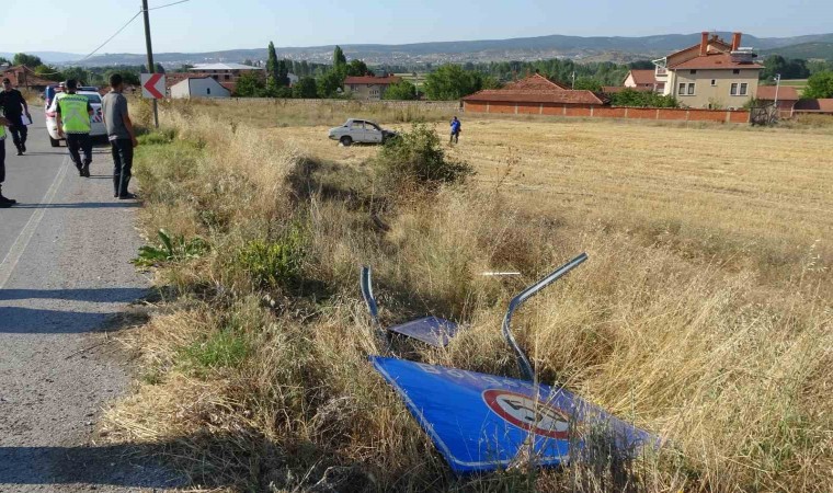 Tavşanlıda trafik kazası: 2 yaralı