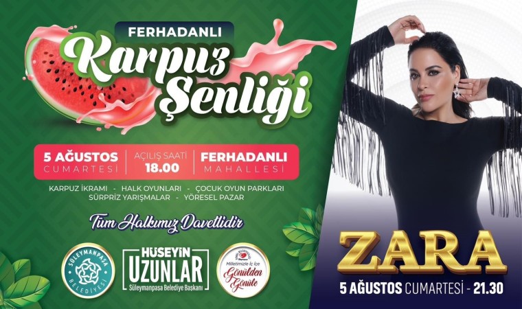 Tekirdağda karpuz şenliği başlıyor