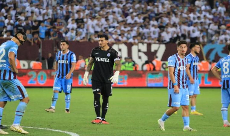 Trabzonspor ligdeki ilk 3 maçının 2’sini kaybetti