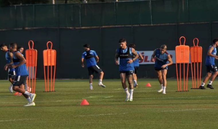 Trabzonspor’da yeni transfer Fountas takımla çalıştı