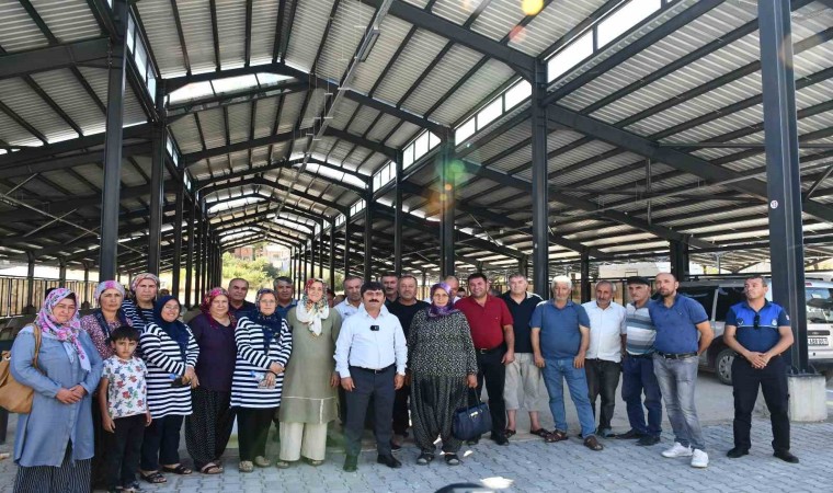 Tufanbeylide köy pazarının pazarcıları kurayla belirlendi