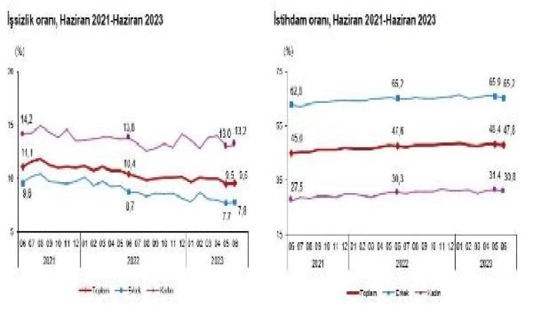 TÜİK: İşsizlik oranı haziranda arttı