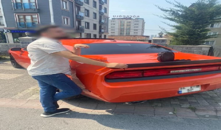 Ümraniye’de drift atan sürücüye 20 bin lira para cezası