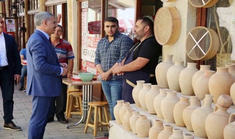 Vali Özkan, Yozgat esnafı ile bir araya geldi