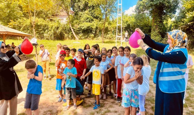 Yaz Kuran kursu öğrencileri piknikte gönüllerince eğlendi