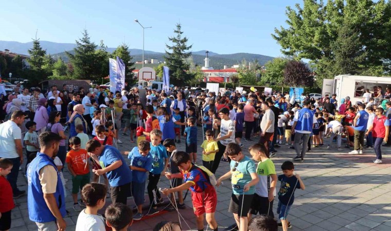 Yaz Kuran kursuna gelen çocuklara farkındalık etkinliği