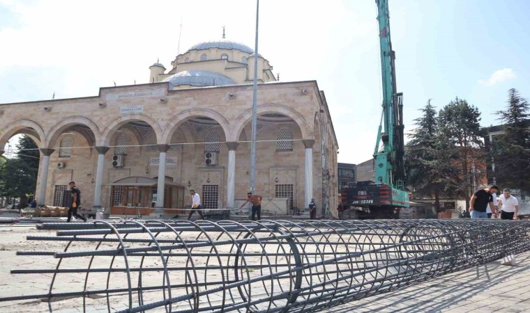 Yeni minarelerin yapımına başlatındı