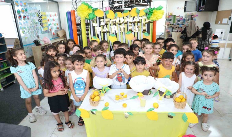 Yenişehirde miniklerin ellerinden limonata etkinliği düzenlendi