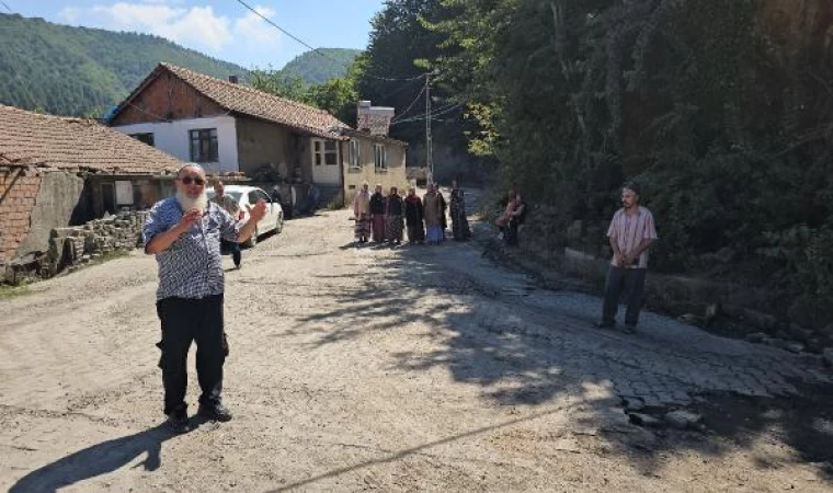 Zonguldak’ta ‘Ağır tonajlı araçlar sokağımızdan geçmesin’ eylemi