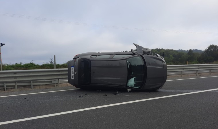 Zonguldakta trafik kazası: 2 yaralı