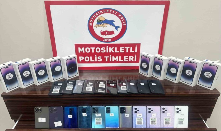 1 milyon TL değerinde 31 adet kaçak telefon ele geçirildi