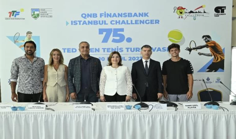 75. İstanbul Challenger - TED Open Uluslararası Tenis Turnuvası başladı 