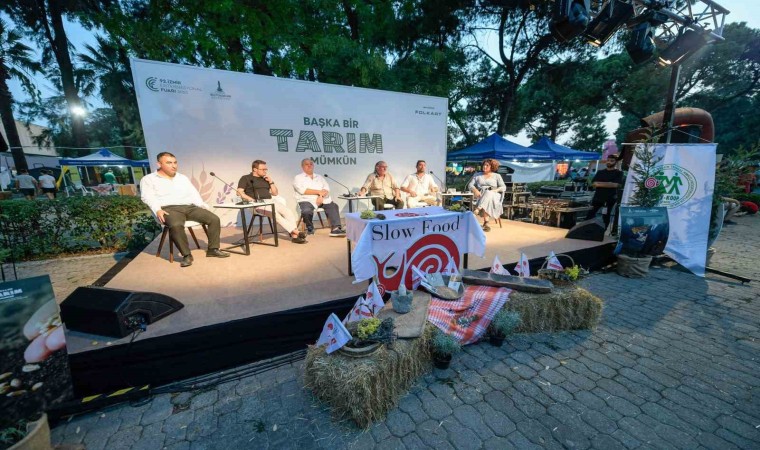 92. İzmir Enternasyonal Fuarında gençlerle “Slow Food” konuşuldu