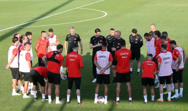 A Milli Futbol Takımı, Ermenistan maçının hazırlıklarını sürdürdü