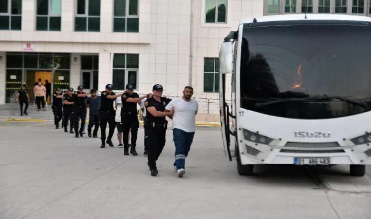 Adana’da ‘Şirinler’ çetesine operasyonda 8 tutuklama