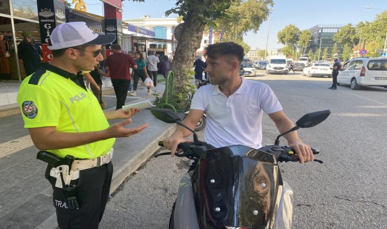 Adıyamanda, ‘Kask denetimi yapıldı