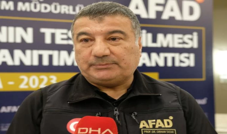 AFAD Deprem ve Risk Azaltma Genel Müdürü: Marmara, dünyanın en iyi izlenen bölgelerinden biri