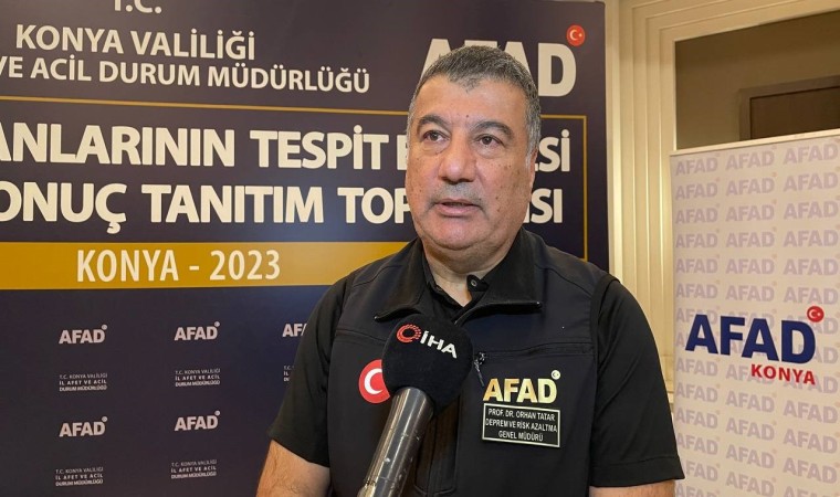 AFAD Deprem ve Risk Azaltma Genel Müdürü Tatar: Obruk oluşumlarının faylarla ciddi bir bağlantısı olduğunu görüyoruz