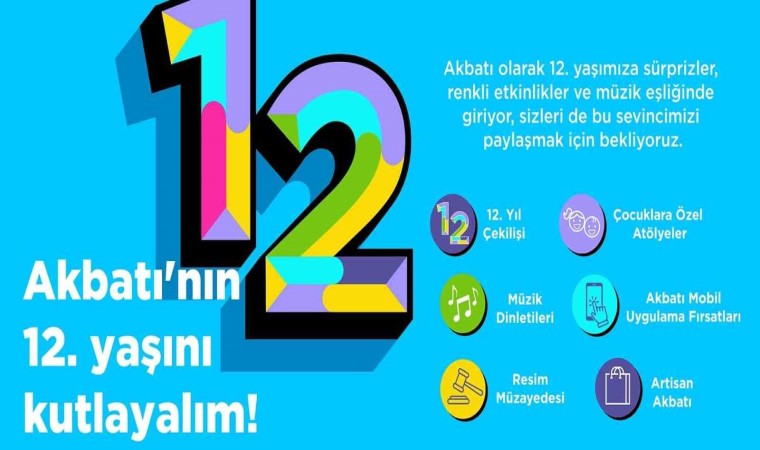 Akbatı 12nci yılını Eylül ayı boyunca etkinliklerle kutluyor