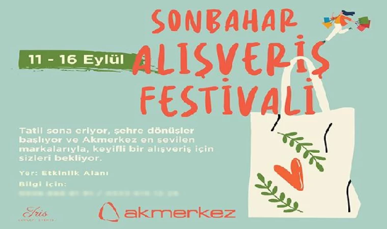 Akmerkez’de ‘Sonbahar Alışveriş Festivali’ başladı