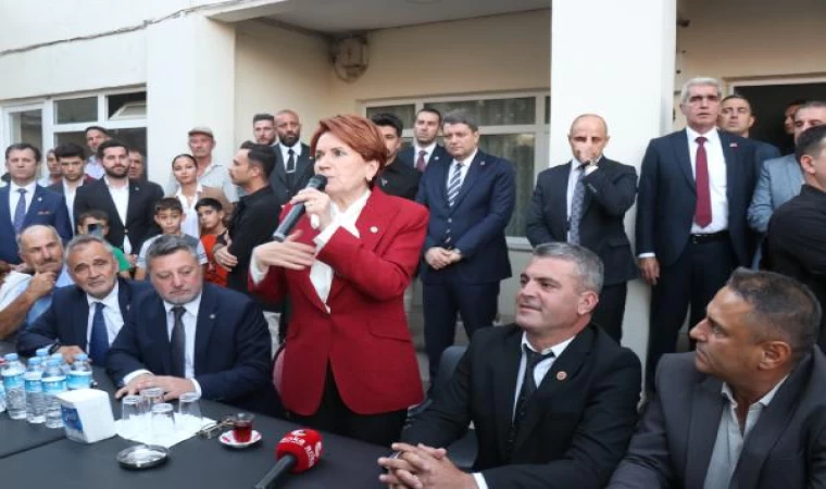 Akşener: İttifak sistemini reddediyoruz/ Ek fotoğraflar